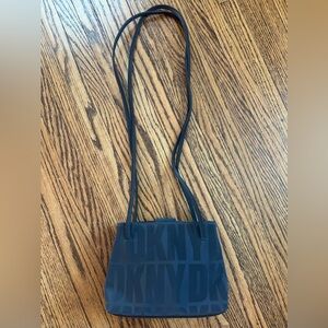 DKNY Black Logo Shoulder Bag